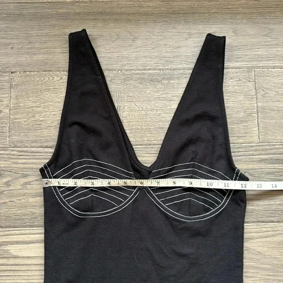 🔥Zara🔥 | Black chic  column maxi dress - Picture 6 of 11